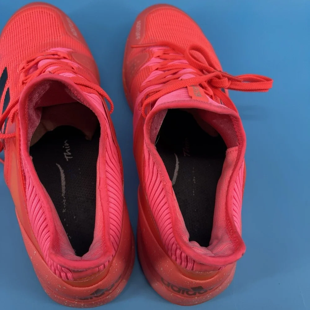 adidas Adizero Ubersonic 2 Tokyo Tennis Shoes Men's 10.5 Red Pink Black FX1806